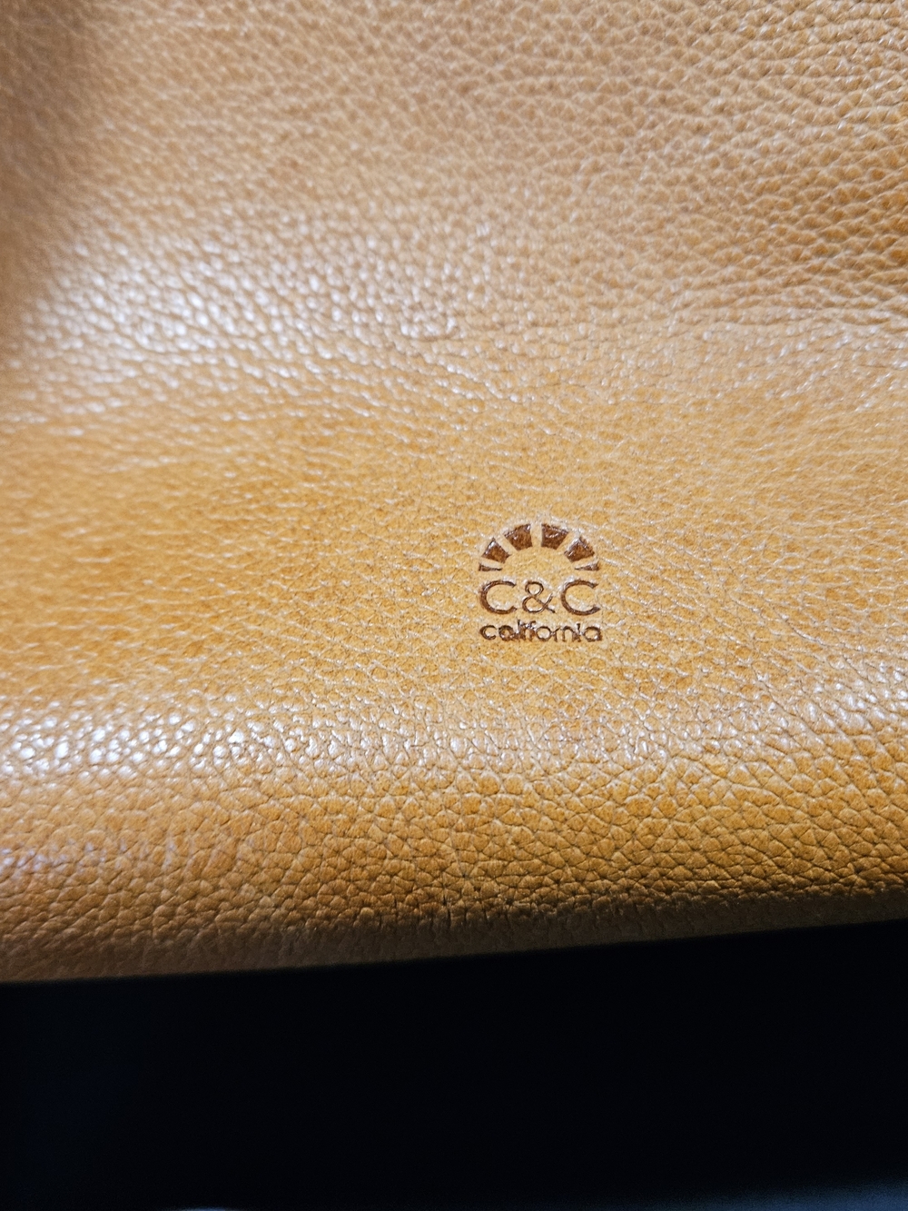 C&C California Cognac Leather Tote